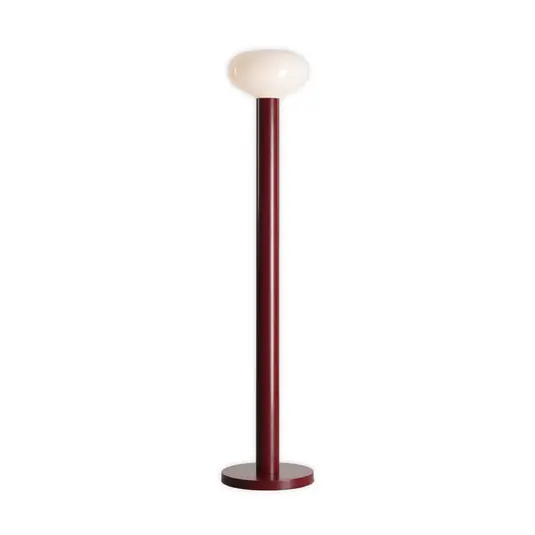 Flo Stehleuchte, rot, Ø 30 cm, 1-flammig, Glas - Aldex Jetzt Kaufen