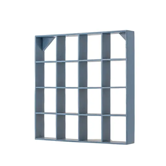 Preis Gesenkt Bekka Regal, blau, Höhe 70 cm, Holz - Bloomingville
