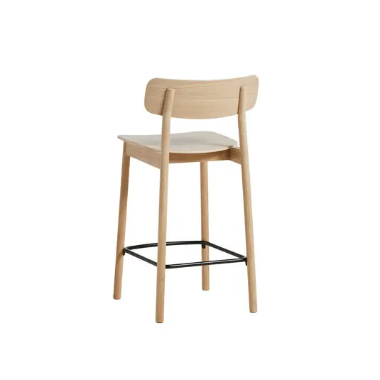 Markenware Soma Barhocker, holz hell, Höhe 91 cm, Eiche - Woud