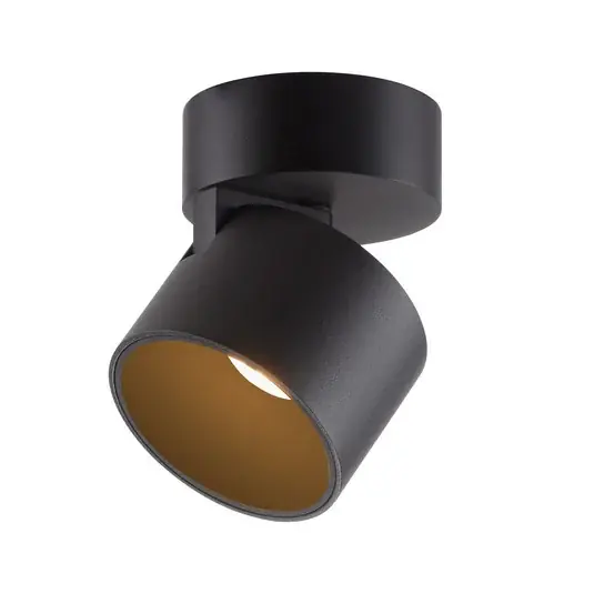 Bestseller Cup LED-Deckenspot, schwarz, Ø 9,5 cm, Metall - PURE