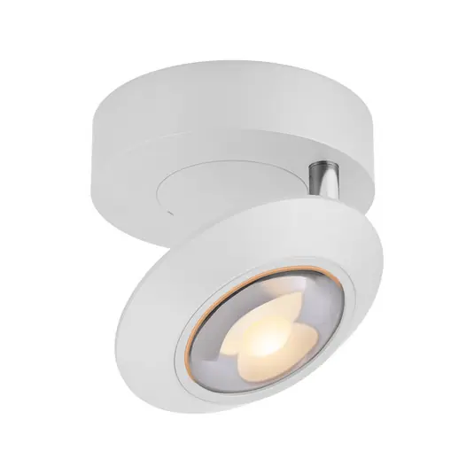 Günstig Oculis LED-Deckenlampe, weiß, Ø 15 cm, Eisen/Glas - PURE