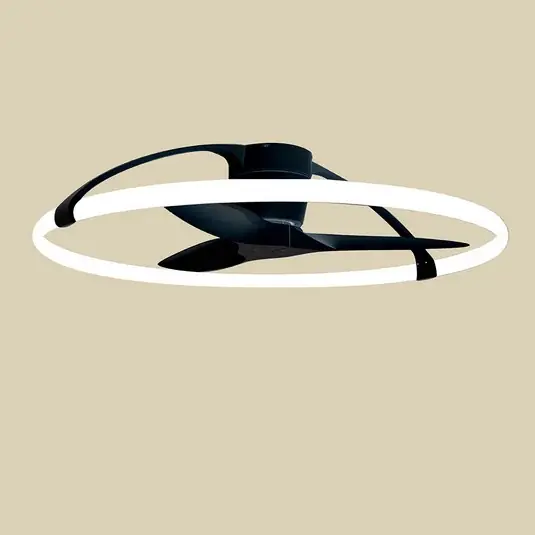 Bestseller Nepal Smart LED-Deckenventilator, schwarz, DC leise - Mantra