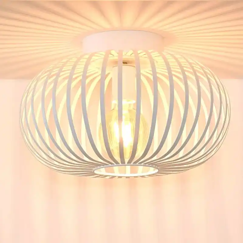 Günstig Weiße Deckenlampe Retro, Manuela