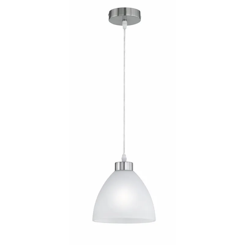 Mega-Angebot Nickel Pendelleuchte Glas, Babette