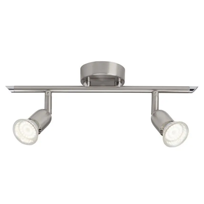 Aktuell Metall Deckenstrahler Chrom, Hayo, 50W, 3000K LED