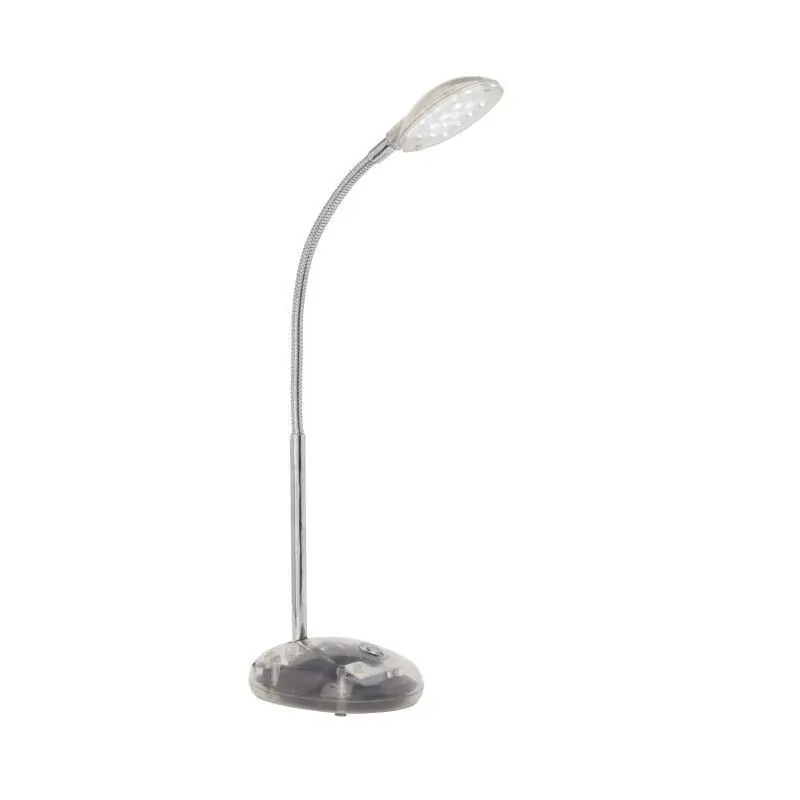 Ausverkauf Kunststoff Schreibtischlampe Transparent, Marenthe, 2W, 6000K LED, mit Schalter