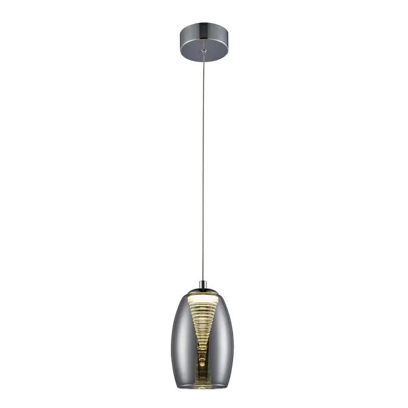 Finale Aktion Moderne Pendelleuchte Chrom, Aliyah, 5W, 3000K LED