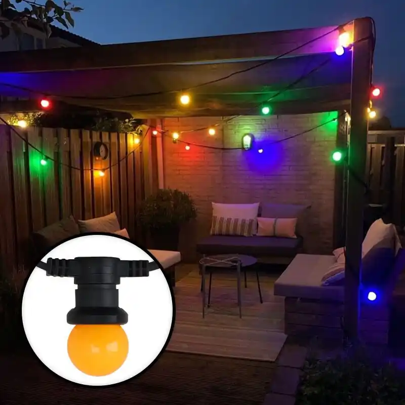 Sofort Bestellen 90m Lichterkette mit 180 farbigen Lampen