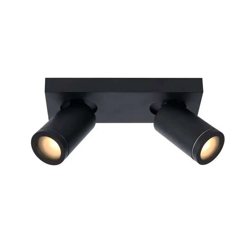 Schwarze Deckenstrahler Modern, Taylor, IP44 Finale Aktion