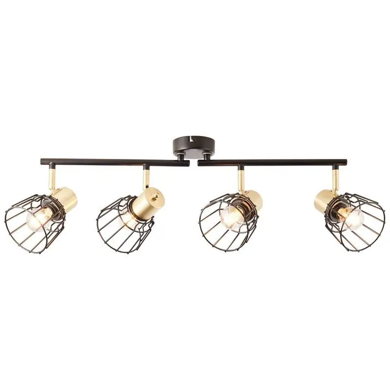 Highlight Retro Deckenstrahler Messing, Luitzen