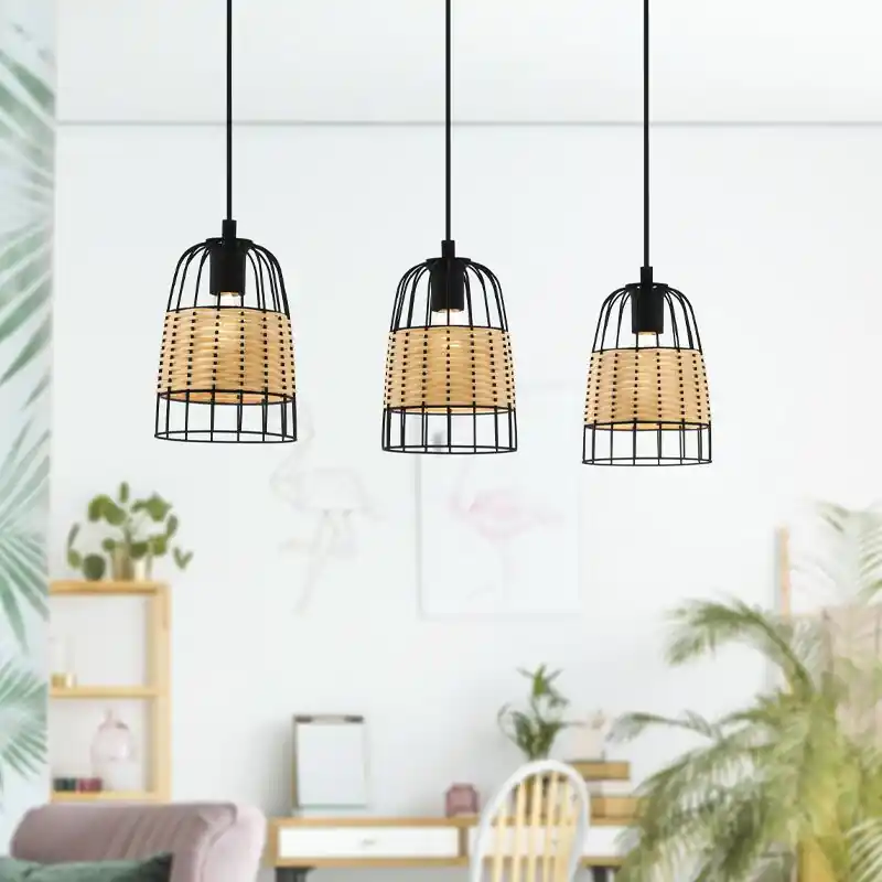 Rattan Pendelleuchte Braun, Guillaume Wochenendangebot
