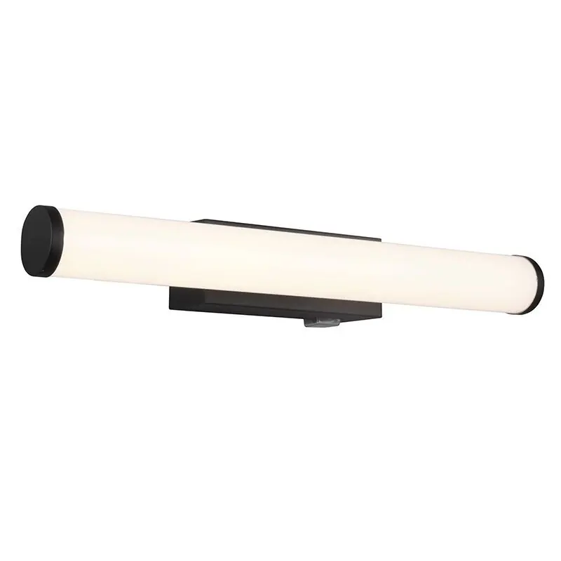 Schwarze Wandleuchte Badezimmer Modern, Staby, 4,3W, 3000K LED, IP44 Highlight