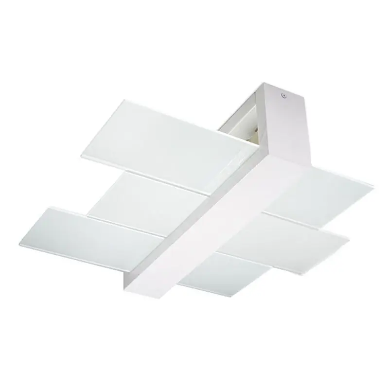 Geprüft Glas Deckenleuchte Weiß, Fouzia