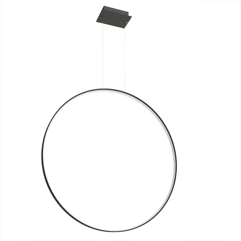Sonderangebot Aluminium Pendelleuchte Schwarz, Ringo, 70W, 3000K LED