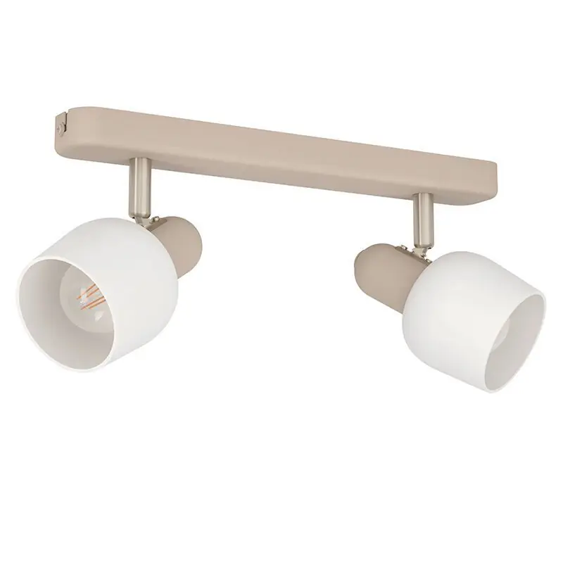 Beige Deckenstrahler Stahl, Connor Preiswert