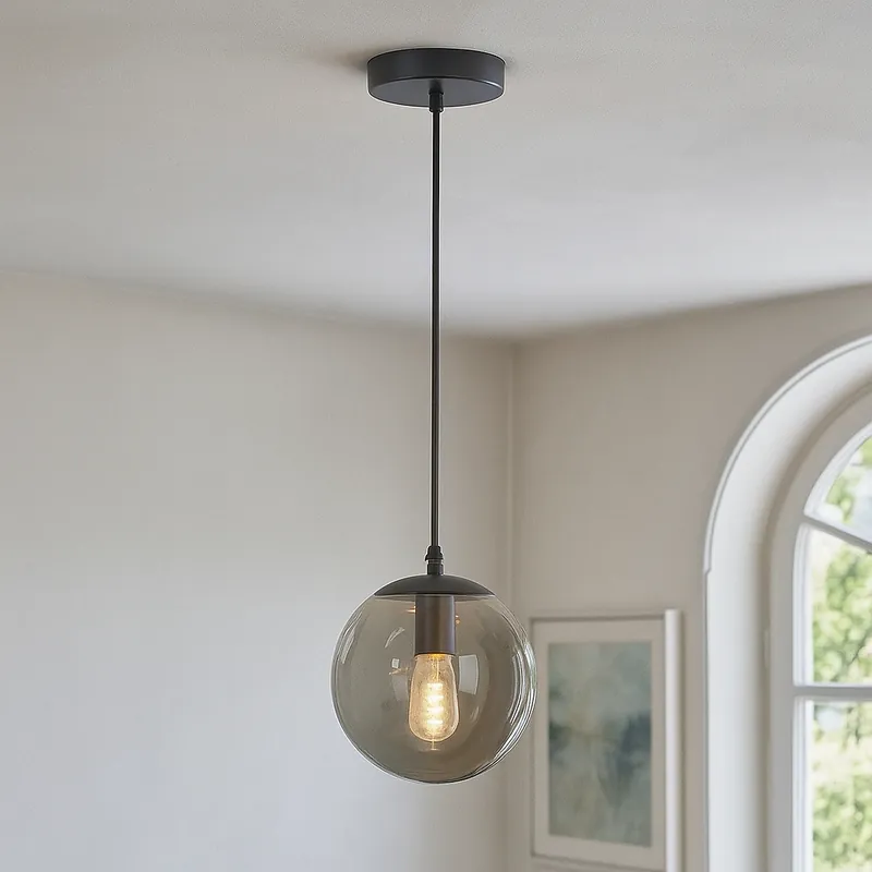 Nur Heute Design Pendelleuchte Schwarz, Dolf