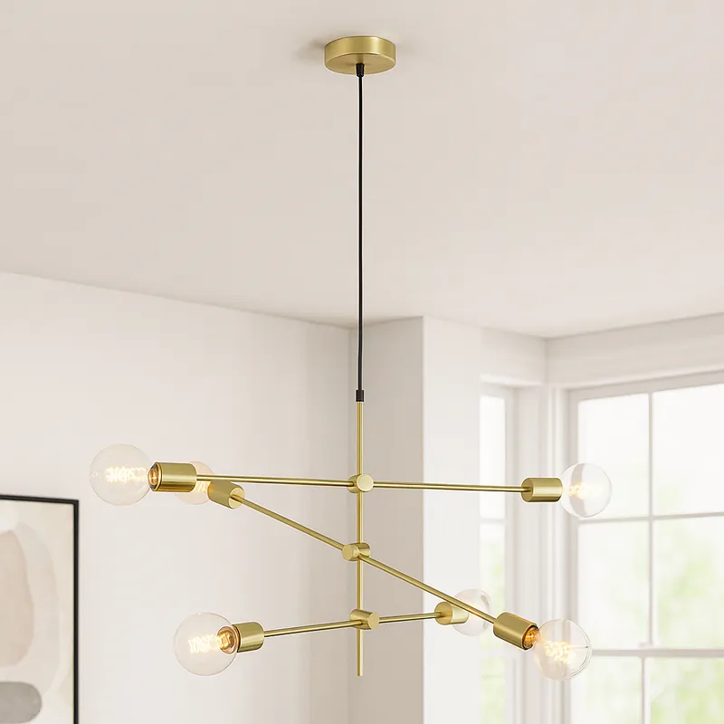 Begrenztes Angebot Moderne Pendelleuchte Messing, Nica