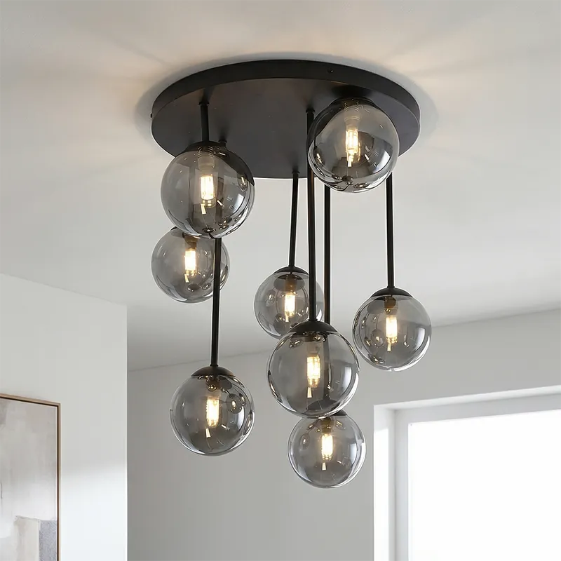 Design Deckenleuchte Grau, Stacy Preiswert