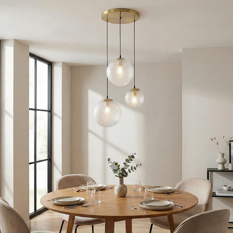 Design Pendelleuchte Transparent, Dolf Günstig