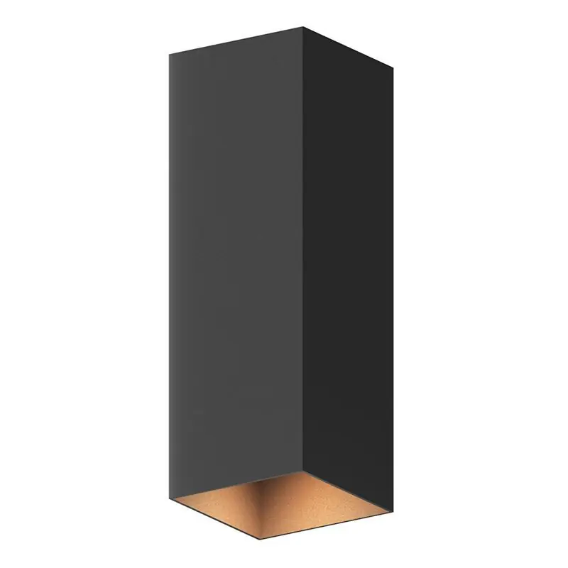 Rabatt Schwarze Up down Wandleuchte Aluminium, Dion, 8W, 3000K LED, IP54