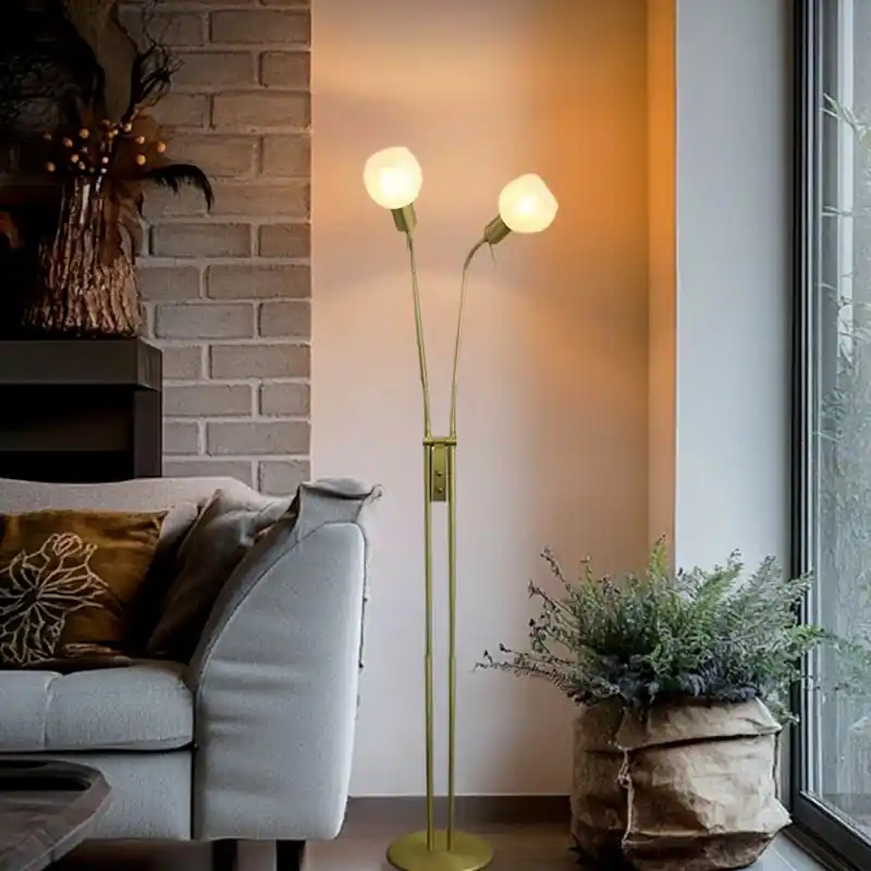 Preis Gesenkt Design Stehlampe Weiß, Ayleen, mit Schalter