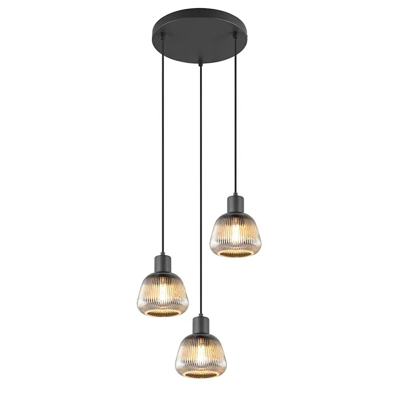 Schwarze Pendelleuchte Modern, Meriem Preiswert