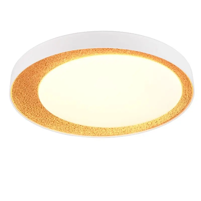 Top-Seller Goldene Deckenlampe Modern, Nurettin, 24W, warm- bis kaltweiß einstellbare LED, 3-stufig dimmbar