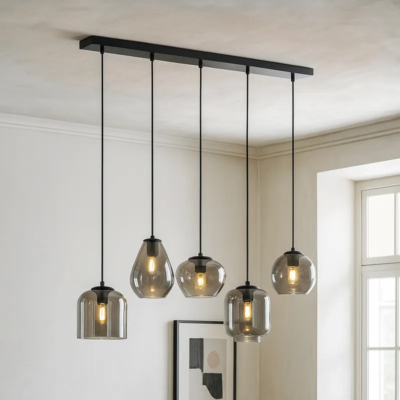 Billig Moderne Pendelleuchte Grau, Caia