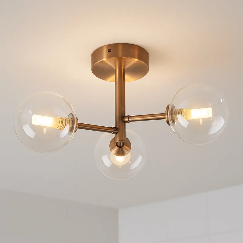Moderne Deckenleuchte Kupfer, Amer, IP44 Bestpreis