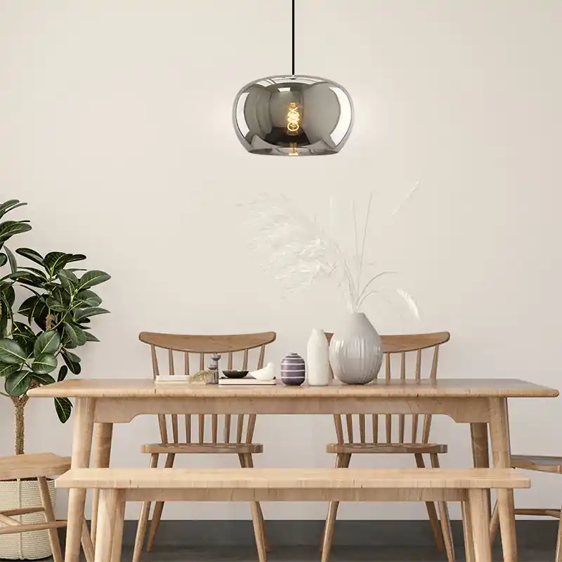 Mega-Angebot Design Pendelleuchte Esszimmer Grau, Vidro