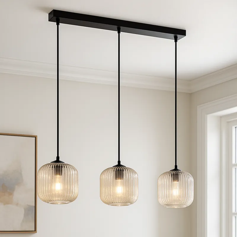 Echt Design Pendelleuchte Bernstein, Charlois