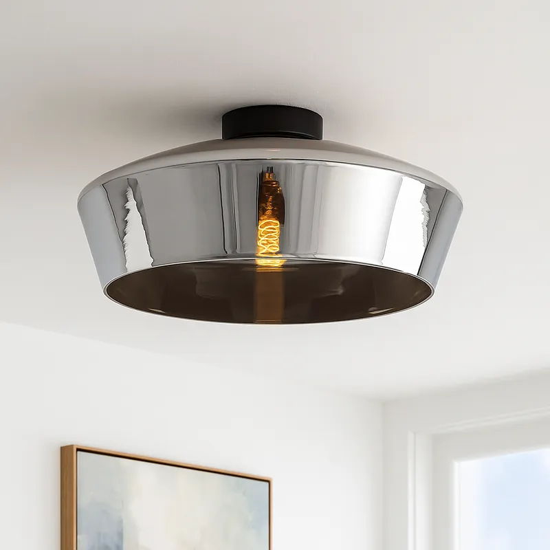 Preisreduziert Moderne Deckenlampe Grau, Manus