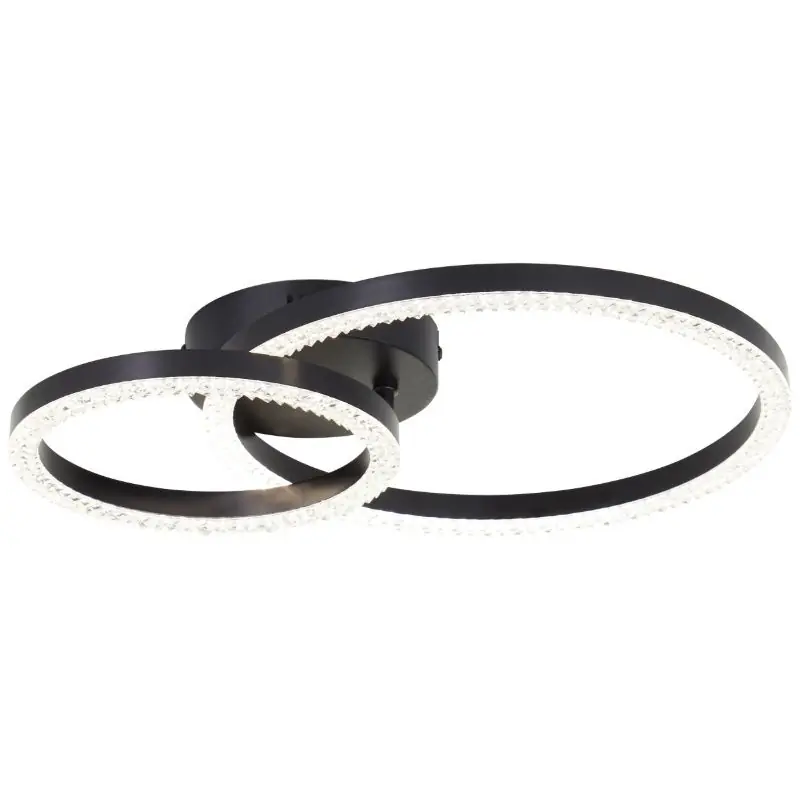 Super-Preis Design Deckenleuchte Schwarz, Maladon, 20W, 4000K LED