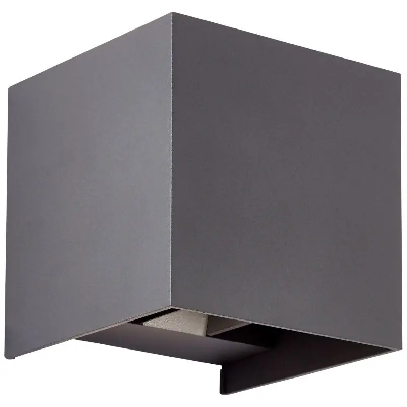 Rabatt Moderne Up down Wandleuchte Grau, Romar, 6,5W, 3000K LED, IP44