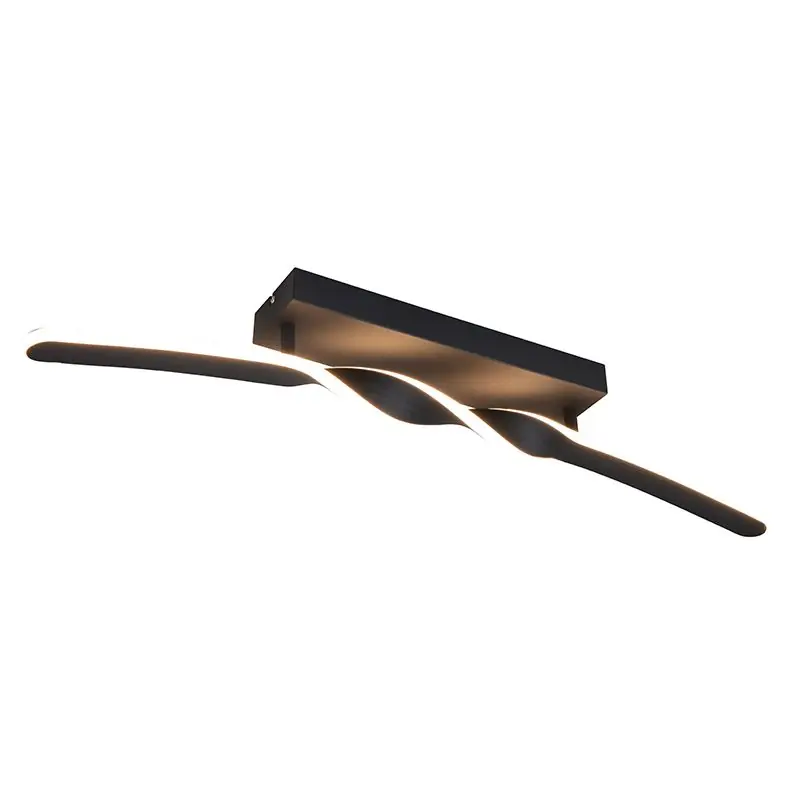 Solange Der Vorrat Reicht Schwarze Deckenleuchte Design, Quirinus, 18W, 4000K LED