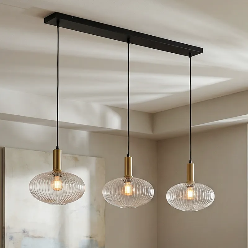 Retro Pendelleuchte Transparent, Charlois Nur Für Kurze Zeit