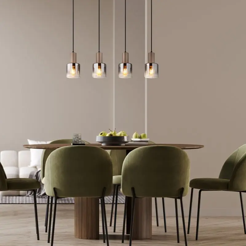Mega-Angebot Braune Pendelleuchte Rauchglas, Warren