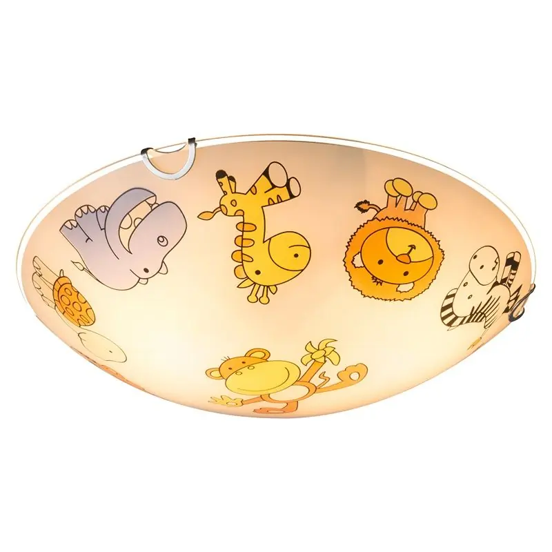 Mehrfarbige Kinderzimmer Deckenleuchte Glas, Kitty Echt