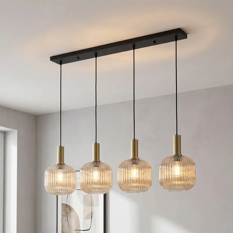Preiswert Design Pendelleuchte Bernstein, Charlois
