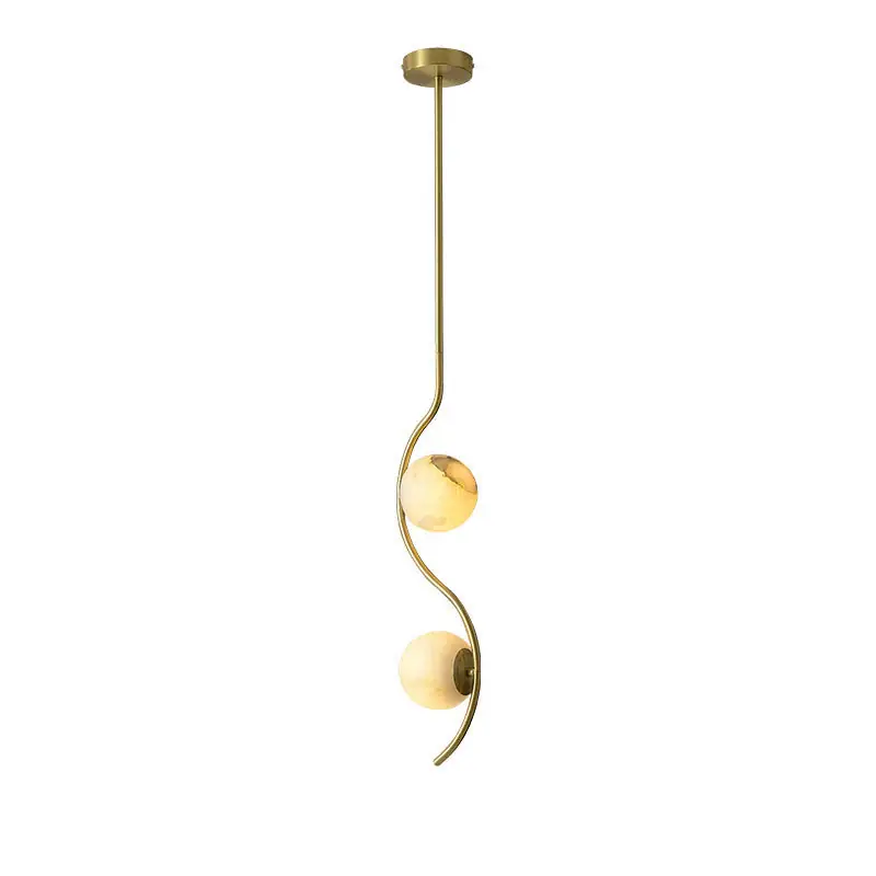 Angebot Civenan Gebogen Alabaster Pendelleuchte