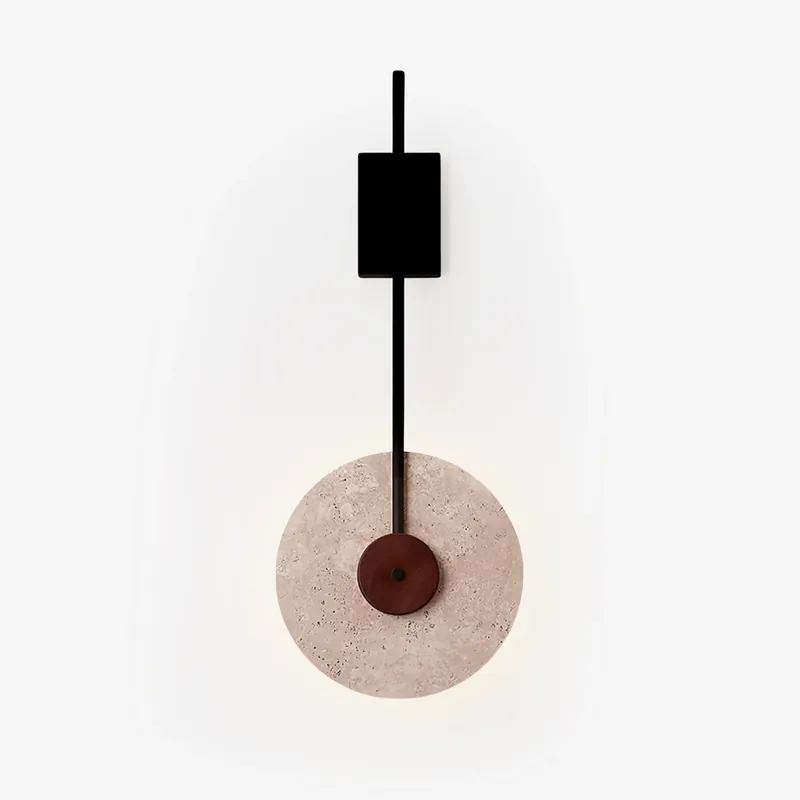 Elysia Travertin-Wandleuchte Expressversand