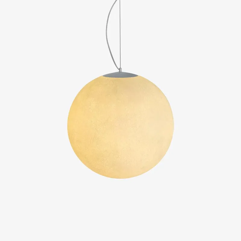 Jetzt Bestellen Lustra Pendelleuchte Mondförmiges Harz ∅ 5.9″ x H 5.9″ / Dia 15cm x H 15cm
