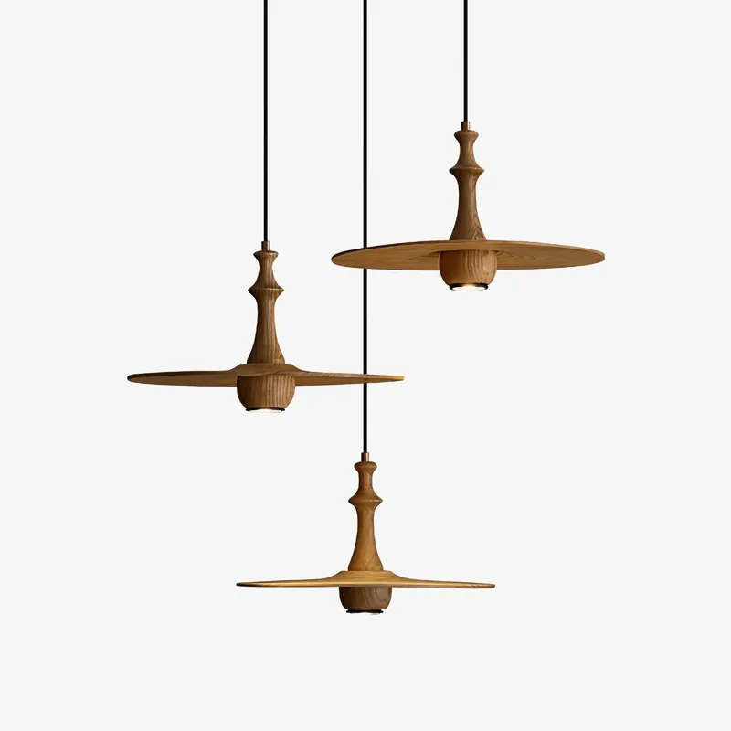 Geprüft Spindle Pendelleuchte Spin aus Holz