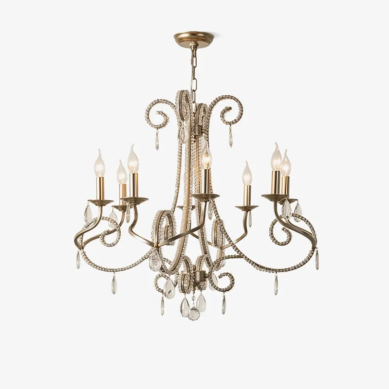Saisonangebot Elysara Crystal Candle Chandelier