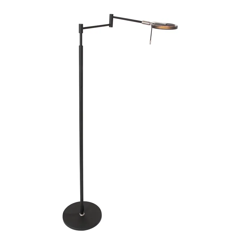 Bestseller Stehende LED-Leselampe aus Rauchglas Steinhauer Turound