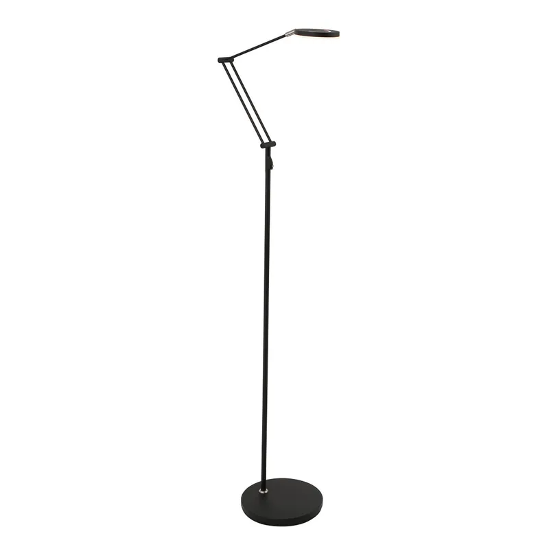 Flexible ronde Stehleuchte Schwarz Steinhauer Soleil Expressversand