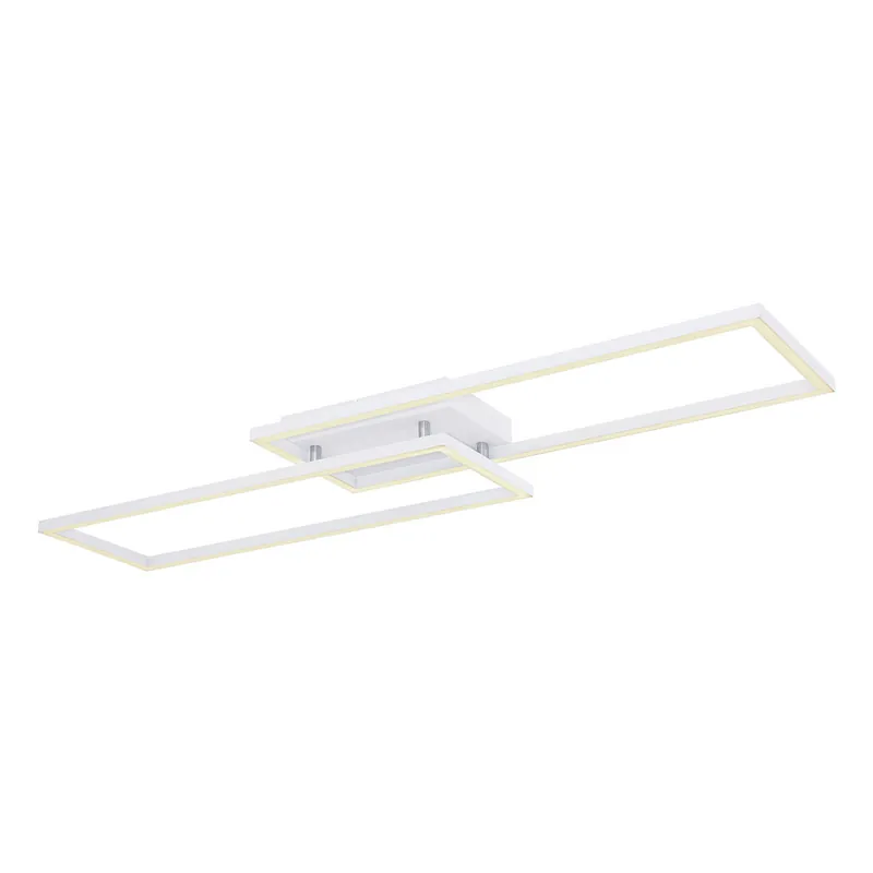 Moderne weiße Metall-Deckenlampe Globo Tatjana Markenware