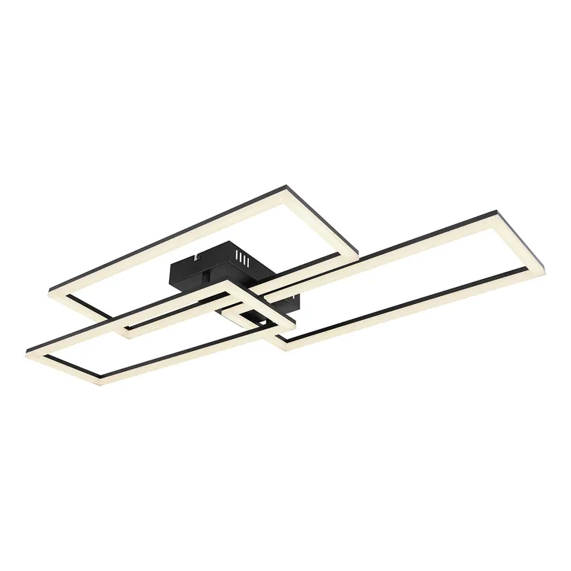 Billig Moderne schwarze Metall-Deckenlampe Globo Tiny