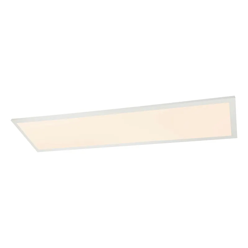Ausverkauf Langgestreckte weiße moderne Deckenlampe Globo Rosi
