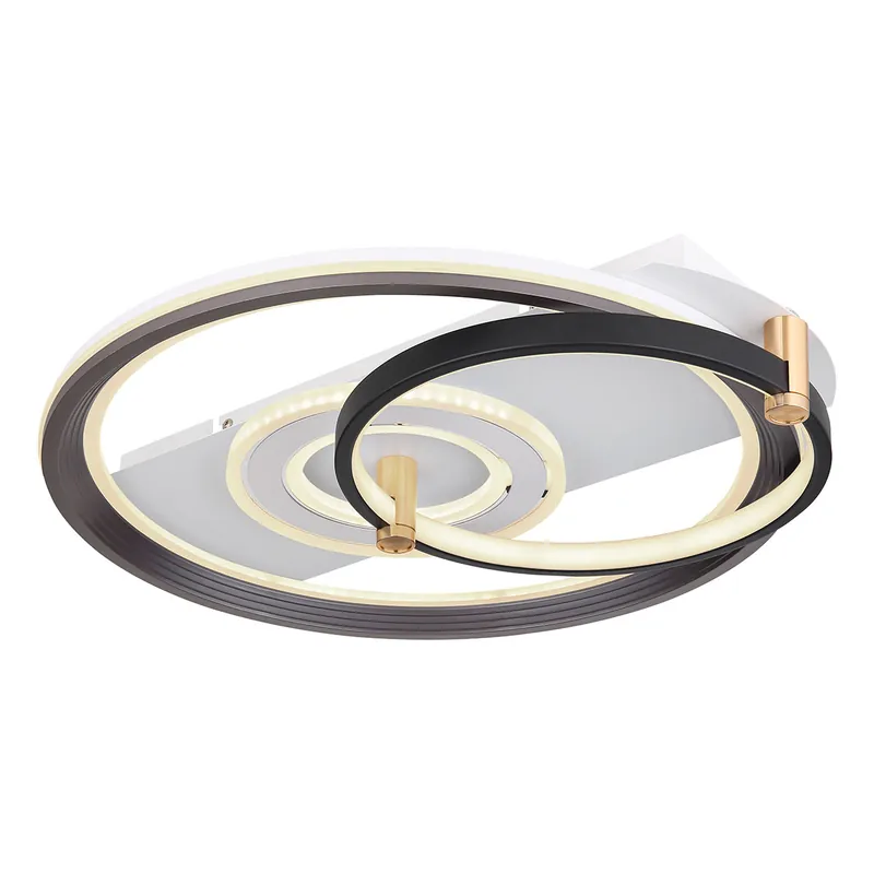 Preiswert Moderne weiße Metall-Deckenlampe Kreise Globo Ani